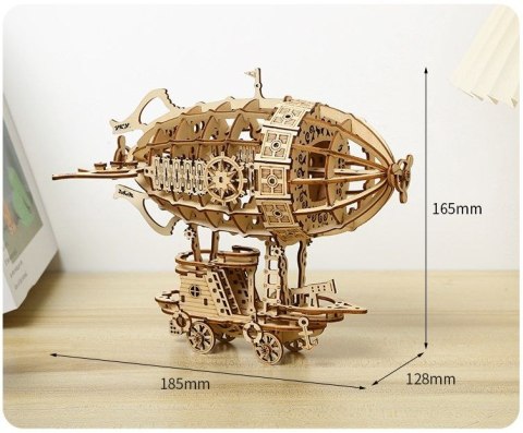 DREWNIANE PUZZLE PRZESTRZENNE 3D - STEROWIEC DIY 12+ ROZWIJA KONCENTRACJĘ DREWNIANE PUZZLE PRZESTRZENNE 3D - STEROWIEC DIY 12+ ROZWIJA KONCENTRACJĘ