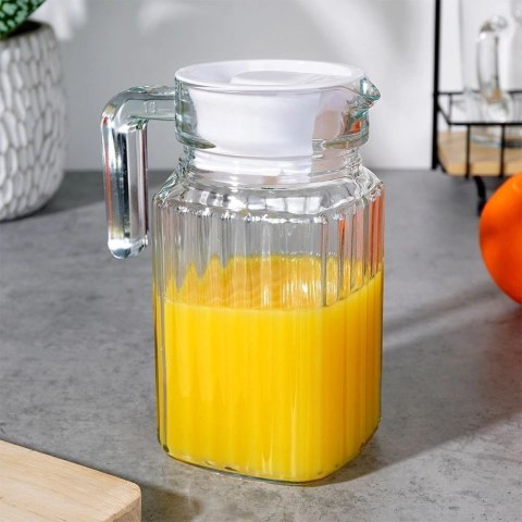 Dzbanek szklany z pokrywką 650 ml Dzbanek szklany z pokrywką 650 ml