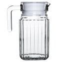 Dzbanek szklany z pokrywką 650 ml