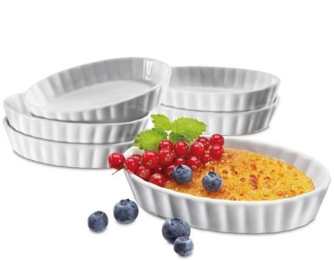 FOREMKA NACZYNIE DO CREME BRULEE ZESTAW 6 SZT. FOREMKA NACZYNIE DO CREME BRULEE ZESTAW 6 SZT.
