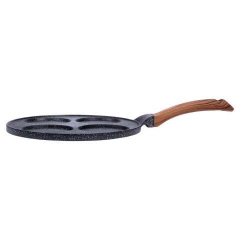 Patelnia do jajek granitowa 4 otwory BLACK&WOOD 26 cm Patelnia do jajek granitowa 4 otwory BLACK&WOOD 26 cm