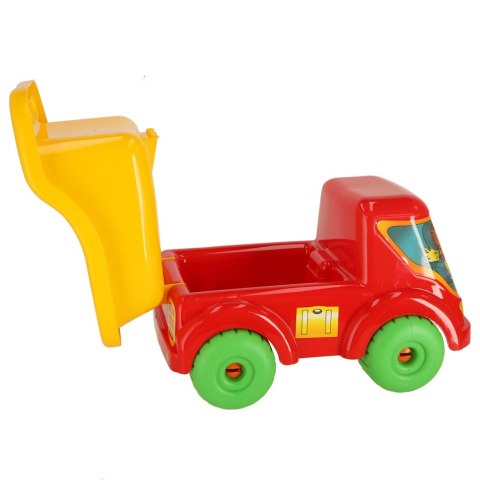 Samochód wywrotka Bartek do piasku foremki + klocki wafle MARIOINEX Samochód wywrotka Bartek do piasku foremki + klocki wafle MARIOINEX