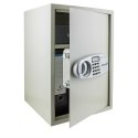 Sejf elektroniczny jasny szary